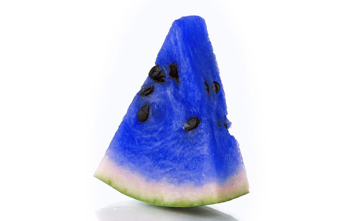 Blaue Wassermelone