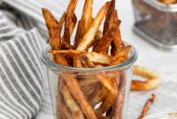 Crispy Air Fryer Garlic Fries