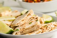 Irresistible Cream Cheese Quesadillas