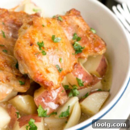 40 Clove of Garlic Chicken