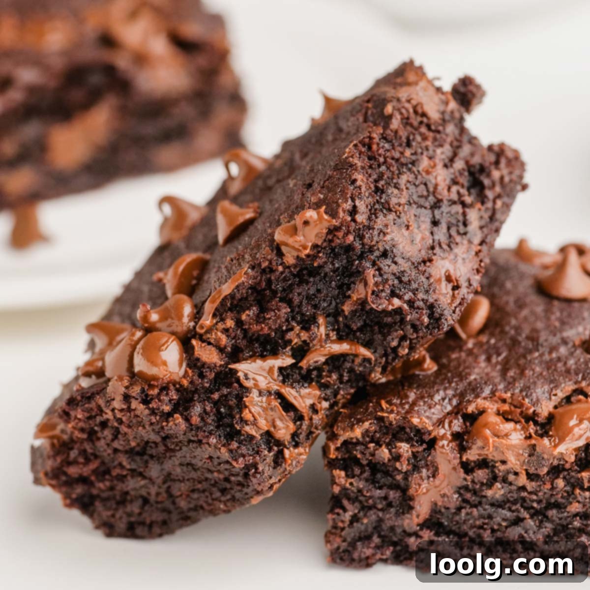 Air fryer brownies, rich and fudgy