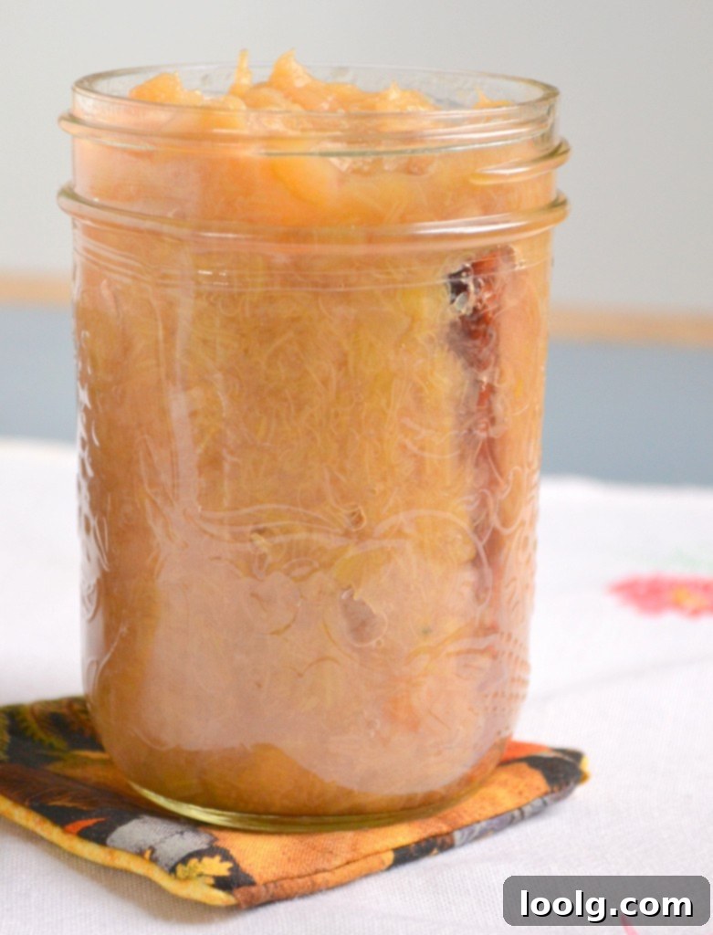 Freshly made Honey Rhubarb Compote in a bowl