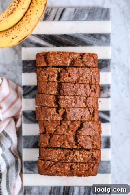 Rustic Spelt Banana Loaf 4 Spelt Banana Bread batter in loaf pan, ready for baking