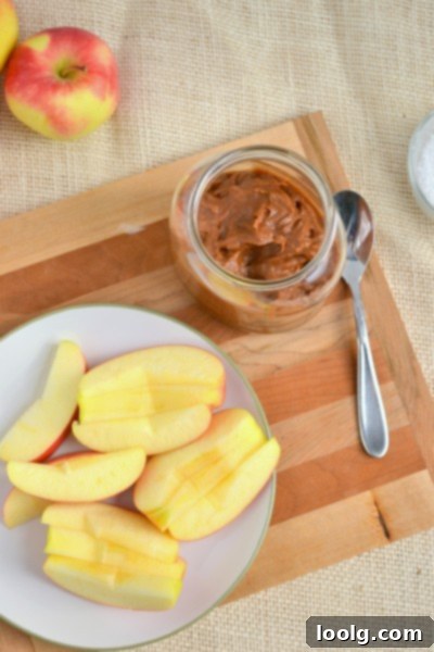 A bowl of creamy, wholesome raw vegan cinnamon spiced salted caramel
