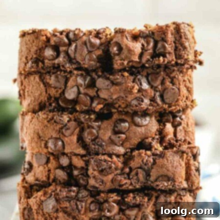 sliced whole wheat zucchini bread with chocolate chips