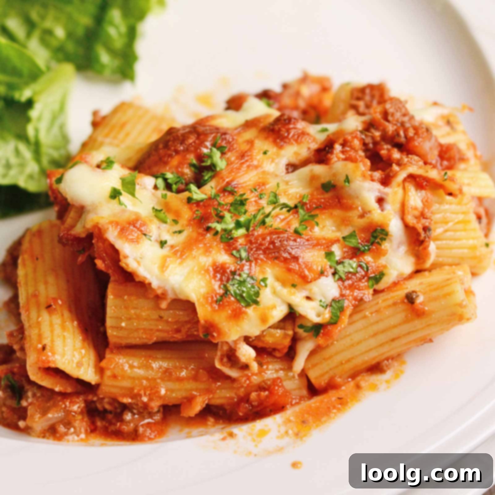 Decadent Sour Cream Baked Ziti 1 featured 12148