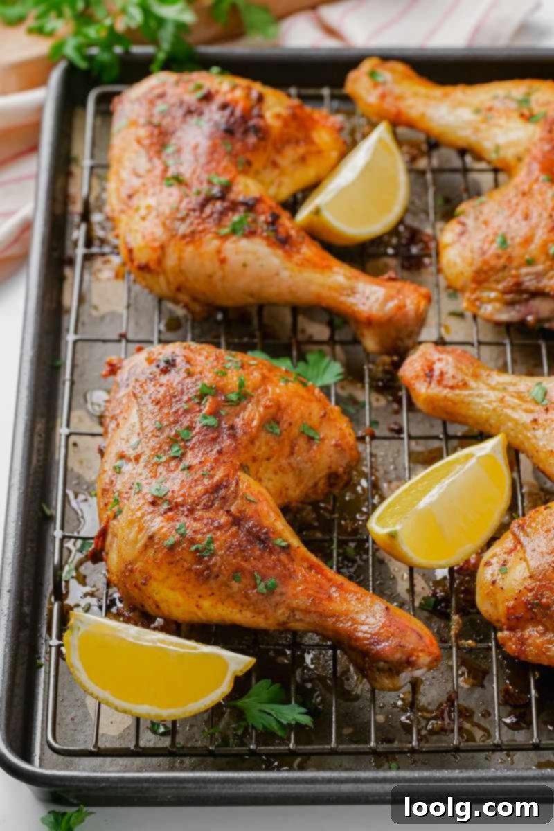 Effortless Five Ingredient Chicken Leg Quarters 1 featured 123733