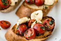Sun-Ripened Tomato Mozzarella Bruschetta