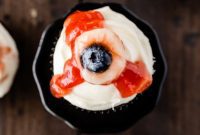 Ghoulish Gaze Cupcakes