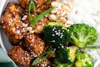 Crispy Air Fryer Sesame Chicken
