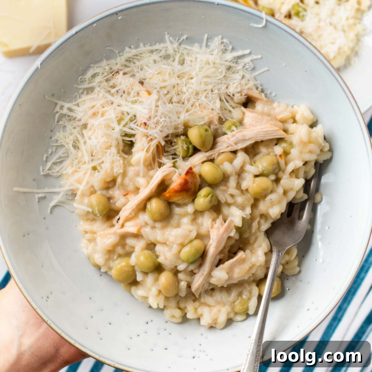 Creamy Chicken and Pea Risotto 13 featured 126672