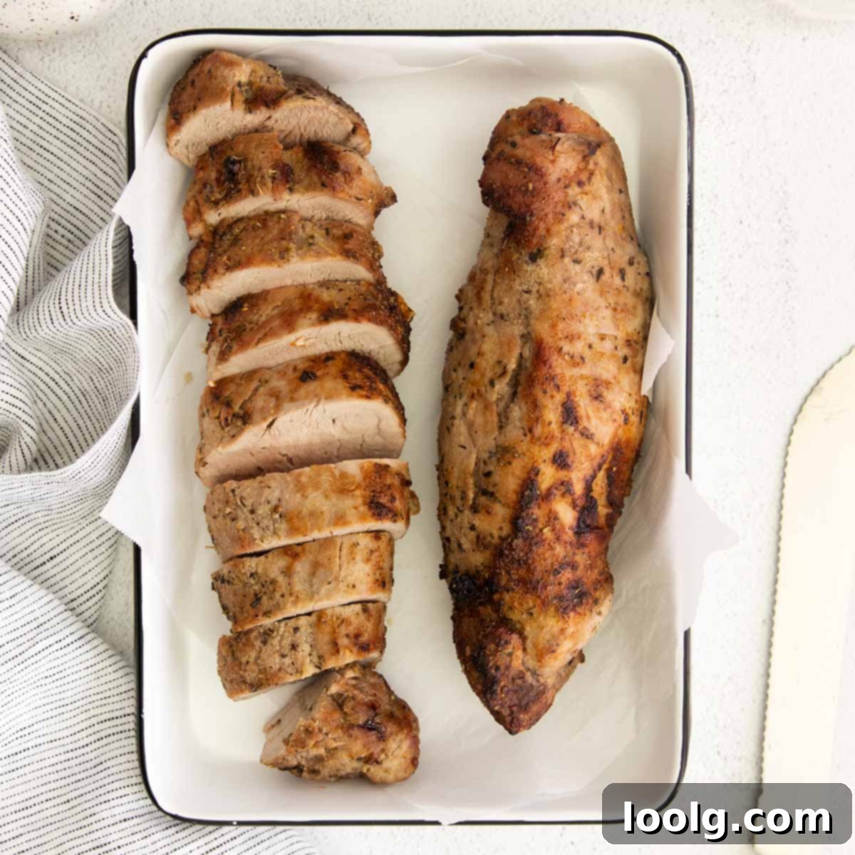 Perfect Air Fryer Pork Tenderloin 1 featured 127402