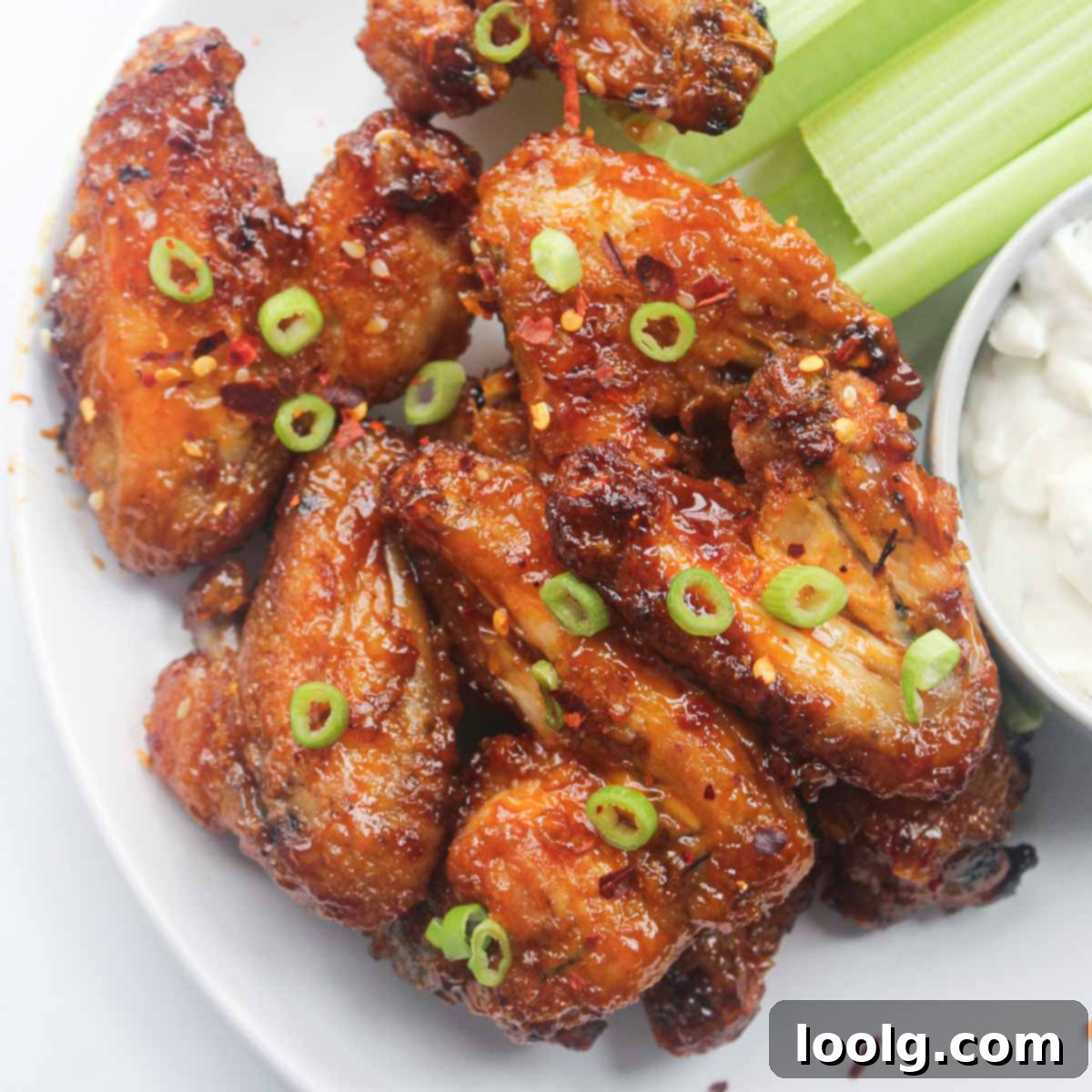 Baked or Air Fried Honey Garlic Wings 7 featured 128033