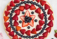 Patriotic Fruit Pizza