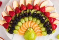 Thanksgiving’s Festive Fruit Turkey