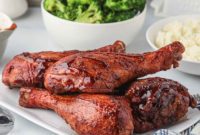 Smoked Turkey Drumsticks