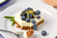 Gelatin Free No Bake Greek Yogurt Cheesecake