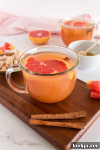 Grapefruit Tea for Home Cough Relief 2 Grapefruit Tea