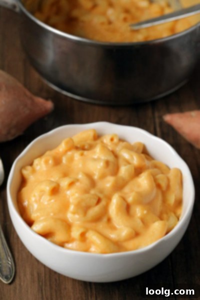 Velvet Sweet Potato Mac and Cheese 4 Sweet Potato Mac and Cheese (gluten-free option)