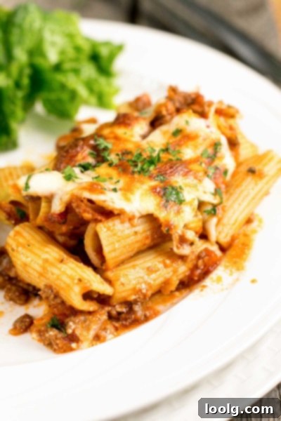 Decadent Sour Cream Baked Ziti 3 Baked Ziti