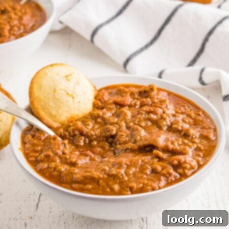 Happy Tummy Chili 7 Kid-Friendly Hidden Vegetable Chili in a bowl