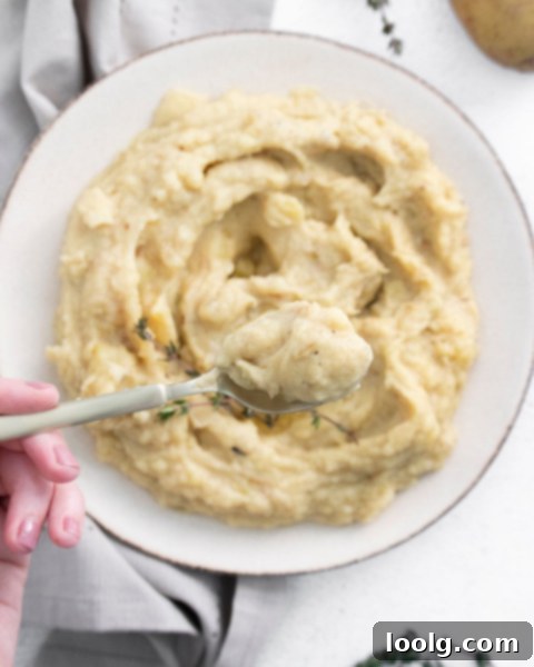 Creamy Instant Pot Colcannon 6 Colcannon served with a meal
