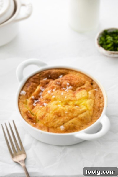 Easy Air Fryer Quiche 2 Air Fryer Quiche in ramekin