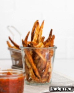 Your Air Fryer Game Day Playbook 12 Air Fryer French Fries in a glass cup