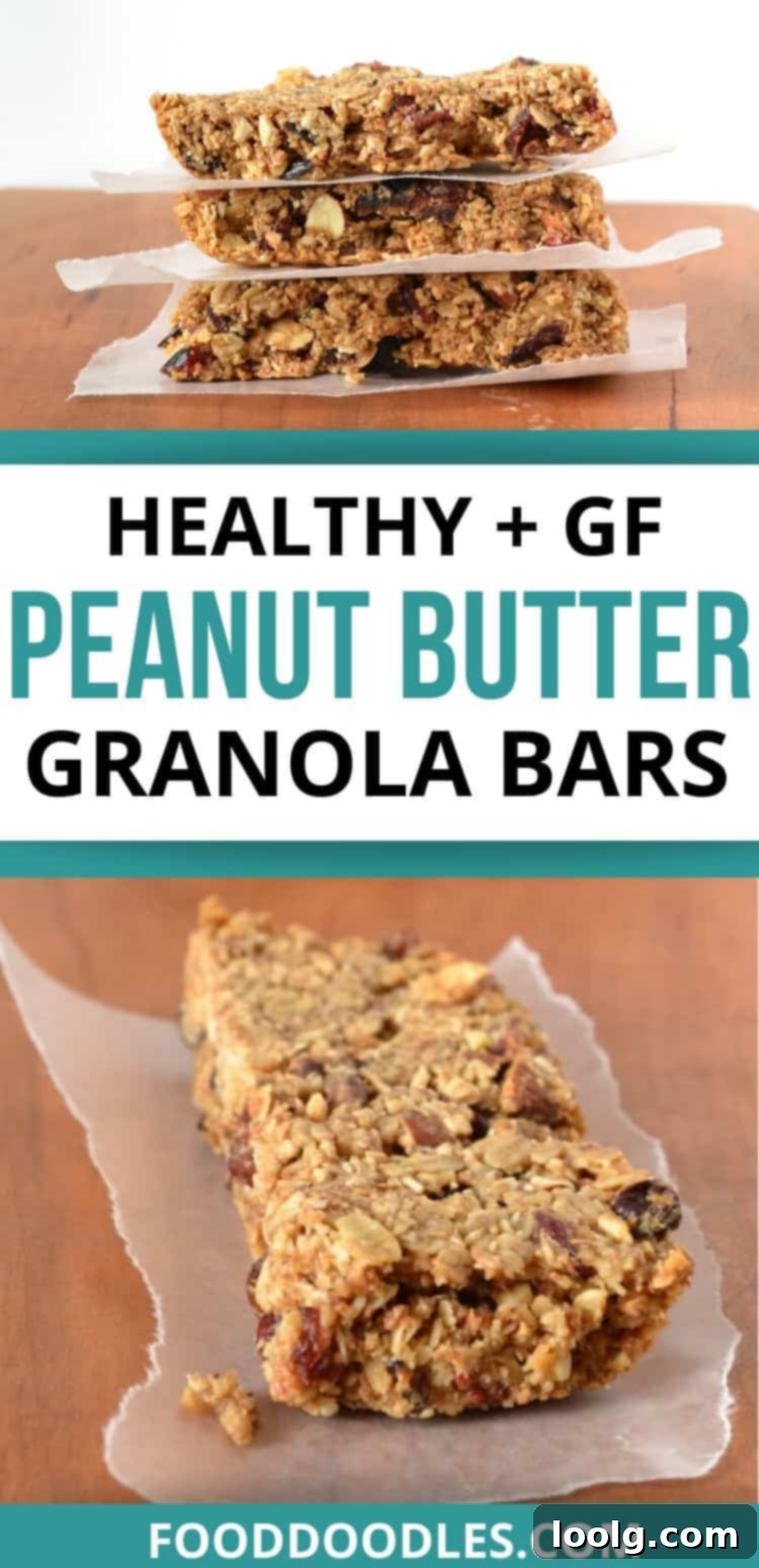 Wholesome Peanut Butter Granola Bars 1 Peanut Butter Granola Bars