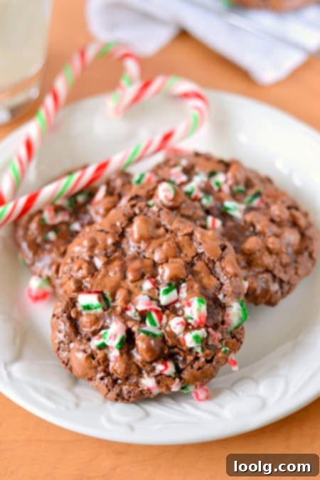 Guilt-Free Festive Bakes 11 Peppermint Chocolate Puddle Cookies