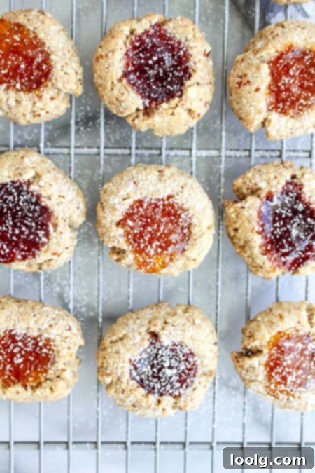 Guilt-Free Festive Bakes 21 Almond and Jam Thumbprint Cookies