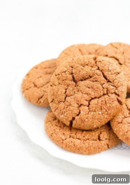 Guilt-Free Festive Bakes 25 Grain-free Ginger Molasses Cookies