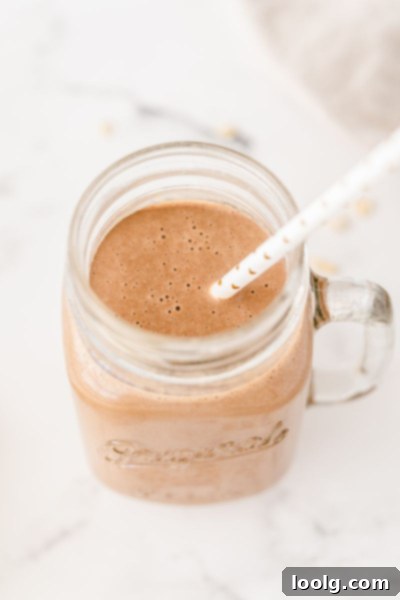 Creamy Chocolate Banana Protein Boost 3 Chocolate Banana Protein Shake (gluten-free, vegan)
