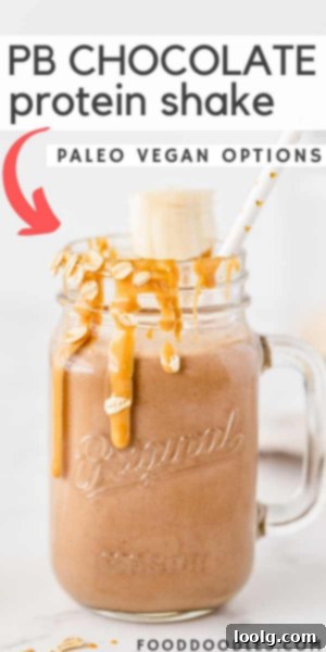 Creamy Chocolate Banana Protein Boost 5 Chocolate Banana Protein Shake