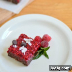 Indulgent Raw Raspberry Brownies Grain Free Gluten Free Vegan 1 Raw Raspberry Brownies - Delicious & Healthy No-Bake Treat