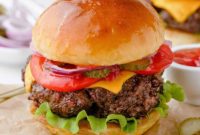 Crispy Air Fryer Burgers