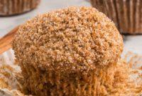 Cinnamon Swirl Sourdough Muffins