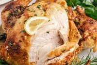 Crispy Oven-Roasted Whole Chicken Recipe