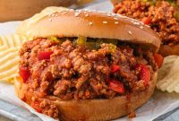 Savory Ground Turkey Sloppy Joes