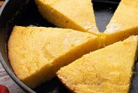 Tangy Sourdough Cornbread with Crispy Golden Crust